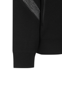 Men's Windproof Pocket Sweater Cardigan - Black
