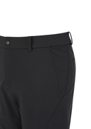 Men's Brushed Action Incision Pants - Black
