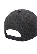 Uni Fabric Mix Earband Cap - Dark Grey