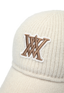 Uni Ear Muff Knit Cap - Ivory