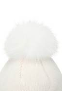 Women's Knit Pom Cap - Ivory