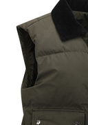 Women's Utility Down Vest - Dark Khaki