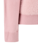 Women's Windproof Big Logo Sweater - Light Pink