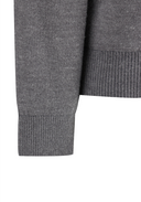 Women's Brush Logo Sweater - Dark Grey