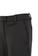 Women's Brushed Wide Pants - Black
