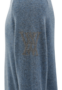 Men's Cashmere Round Sweater - Light Blue
