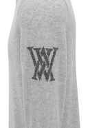 Men's Cashmere Round Sweater - Melange Grey
