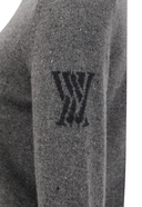 Women's Cashmere Round Sweater - Charcoal Grey