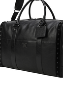 Uni Vintage Stud Boston Bag - Black