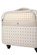 Uni Stud Vintage Wheel Boston Bag - Ivory