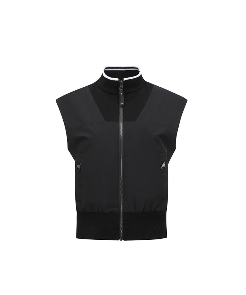 ■ANEW GOLF■ W Neurologo DTP SLOPSBK ANEW Golf Women Logo Point Collar L/TS - Black – Anew Golf USA