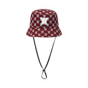 [Legacy Sale] New Monogram Bucket Hat(M) - Burgundy