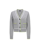Women's Essential Cardigan - M/Gray