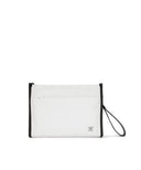 Edge Logo Clutch - Ivory