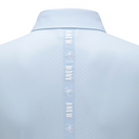Women's Back Ventilation Logo Tape Point Long T-Shirt - Sky/Blue