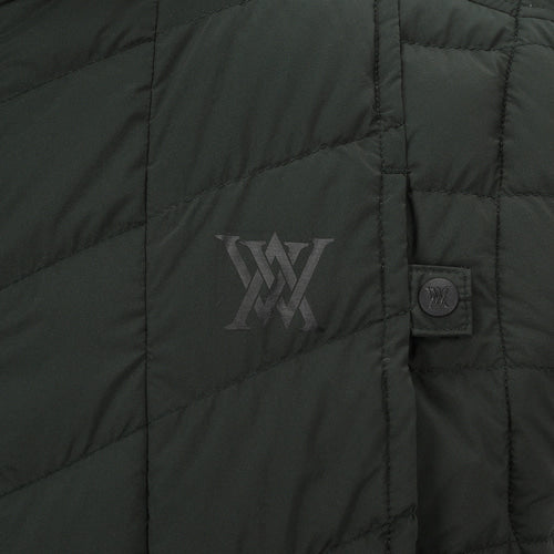 ANEW Golf Men Incision Point Down Vest - Green