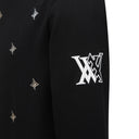 ANEW Golf Men's Logo Pattern Wind Block Pullover - Black
