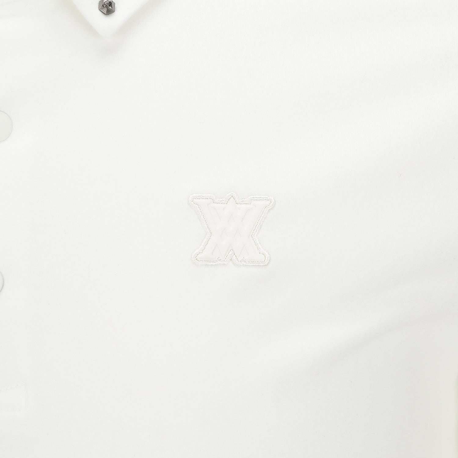 ANEW Golf Men's Collar Back Point L/TS - Ivory