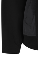 [Signature] Men's Round Neck Anorak Jacket - Black