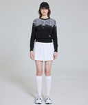 Women's Stripe Knee Socks - Off White