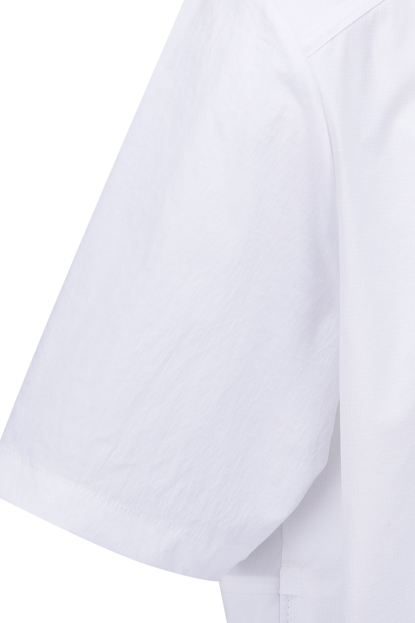 ANEW GOLF Men's SM Air Fan Short Sleeve Anorak Jacket - White