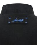 ANEW Golf Men's Camo Pattern Woven Sweater - Royal Blue