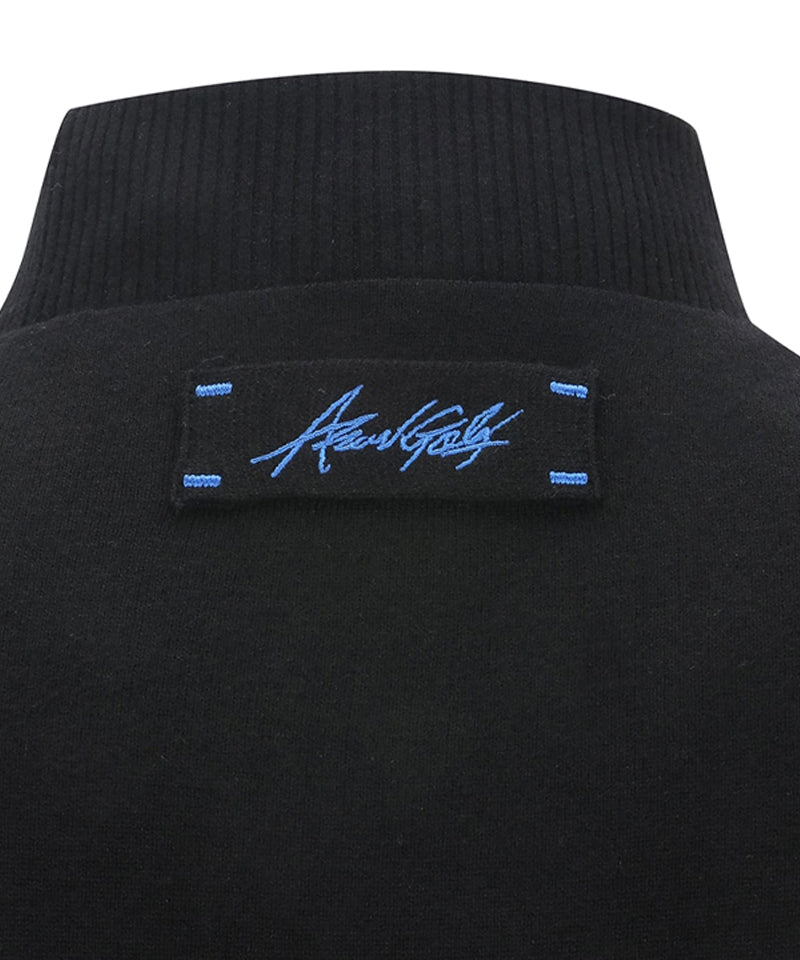 ANEW Golf Men's Camo Pattern Woven Sweater - Royal Blue