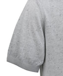 ANEW GOLF Jacquard Knit Polo Shirts - Gray