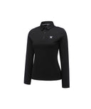 [Legacy Sale]  Women's Back Signature Logo Long T-shirt - Black