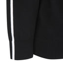 Men's Essential Half Neck Pullover - Black