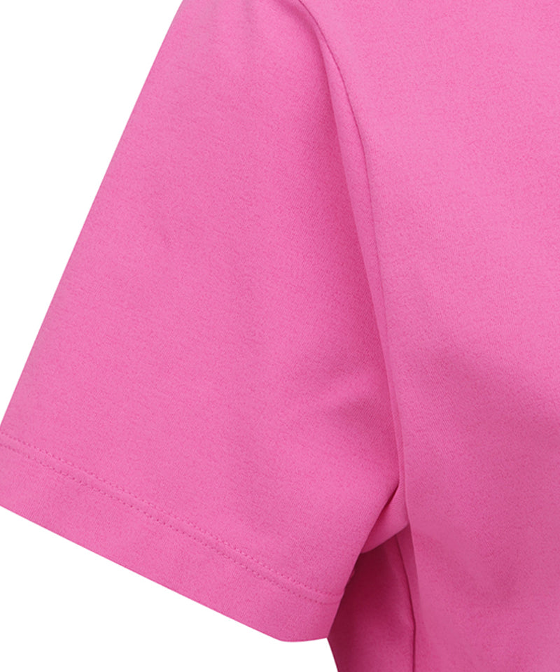 ANEW Golf Women's SM Essential Round Short  T-Shirt - Hot Pink