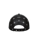 Women's Monogram Wide Ball Cap - Black