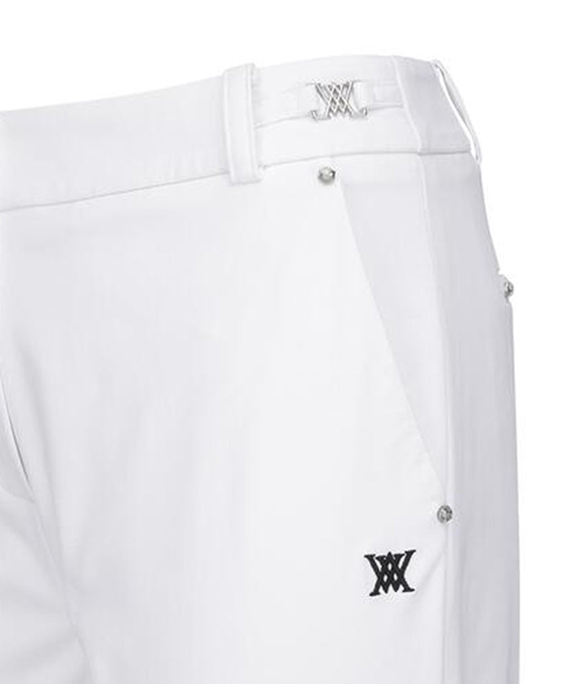 Women's Band Point Essential Long Pants - Off-White