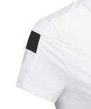 Women's Ice Dots Incision Point Short T-Shirt - White