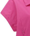 ANEW Golf Women's SM Short Sleeve Anorak Jacket - Hot Pink
