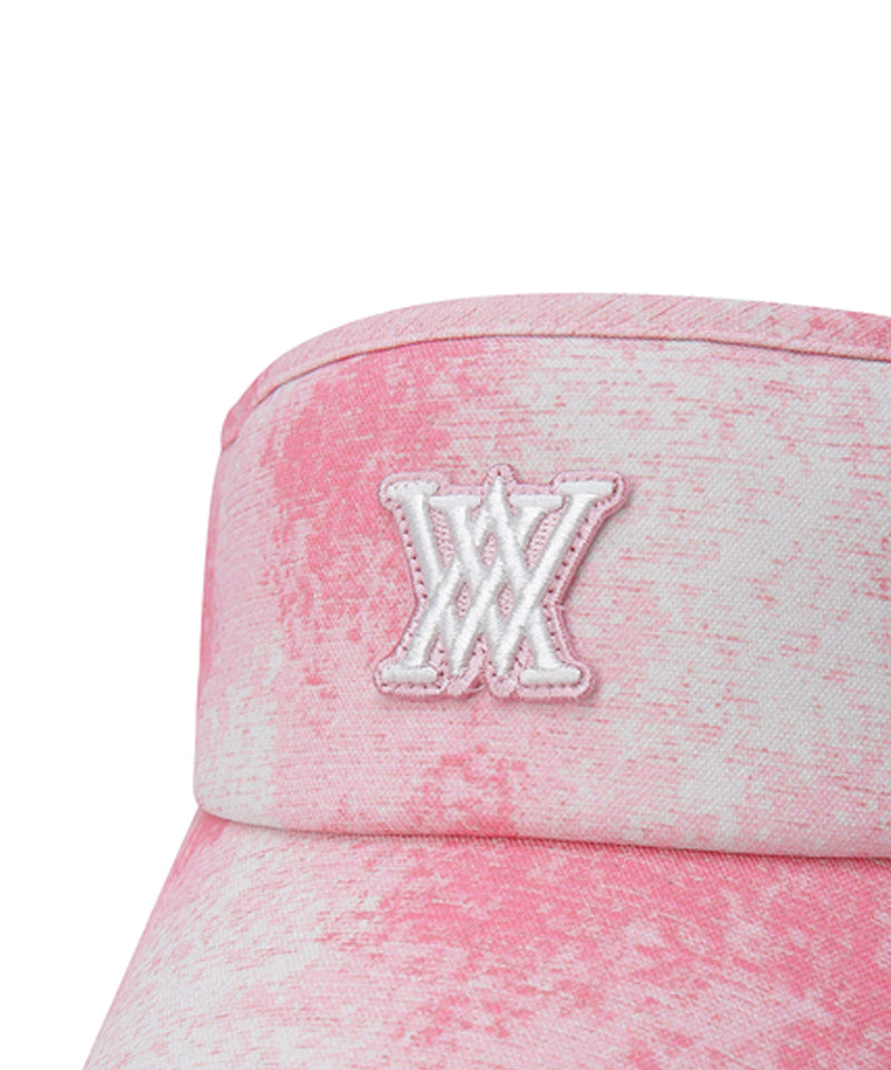 Unisex Color Pattern Visor - Pink