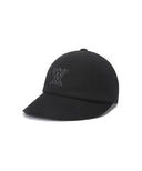 Women's Circle Point Ball Cap - Black