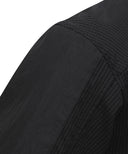 ANEW GOLF Men's SM Wooven Round Short T-Shirt - Black