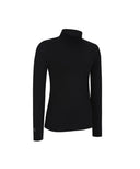 Women's Fall High Neck Baselayer - Black