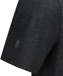 ANEW GOLF Men's SM Black Finish Short T-Shirt - Melange Gray