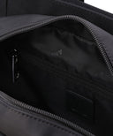 Uni Double Pocket Tote Bag - Black