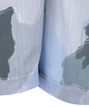 Anew Golf Men's SM Mock Neck Pattern Base Layer - Light Blue