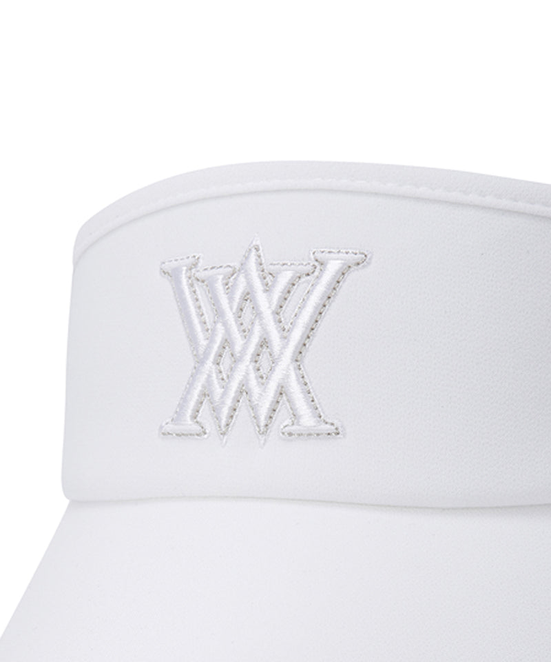 Women's Colorful Sun Visor - White