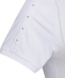 ANEW Golf Women's SM Textured Hybrid Short T-Shirt - White