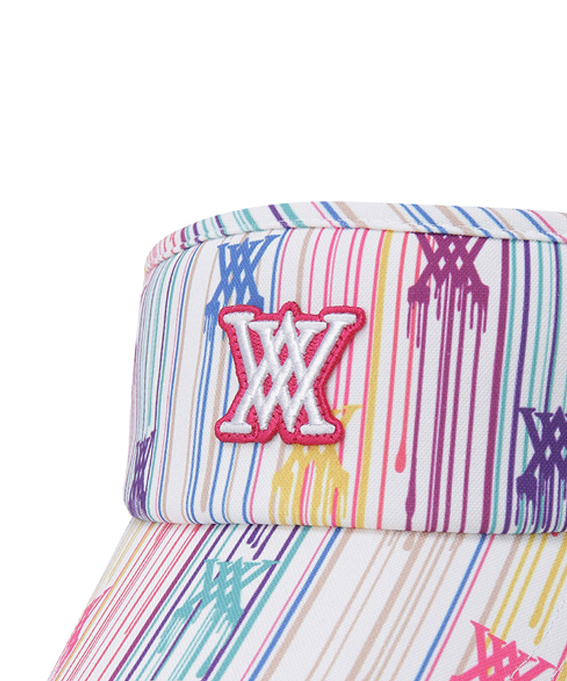 Unisex Color Pattern Visor - Multi