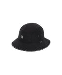 Women's Visor Logo Point Nylon Bucket Hat - 2 Colors