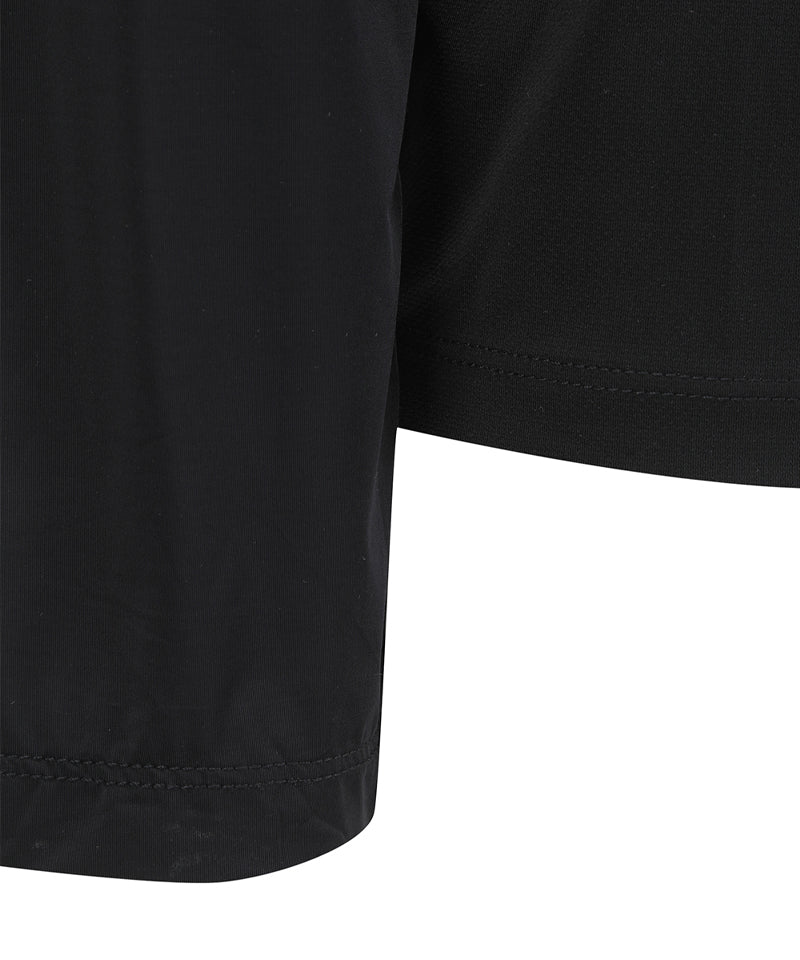 ANEW Golf Women's SP Signature Logo Hybrid Long T-Shirt - Black