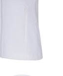 Women's FIT High Neck Vest - White