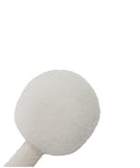 Women's Curly Earmuffs - Ivory