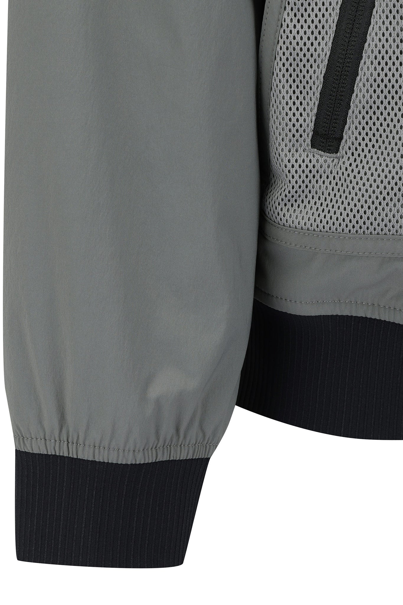 Men's FA Gradation Pattern Reversible Jacket - Dark Grey